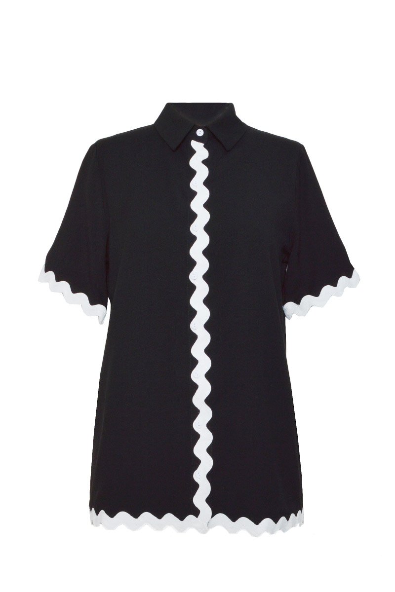 Camisa de la marca Elli White Negro