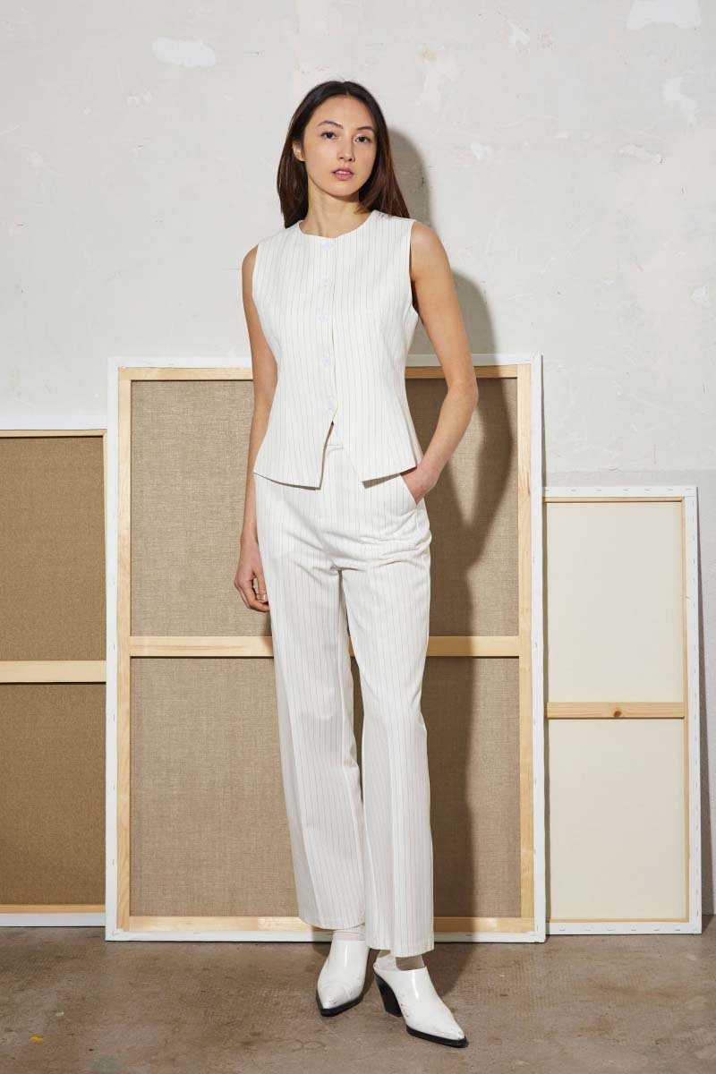 Pantalón de la marca Elli White Blanco